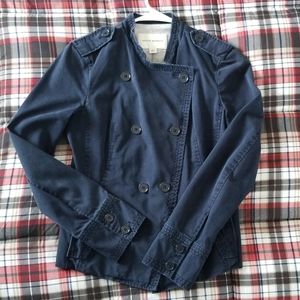 Banana Republic Navy Blue Jacket Size 4